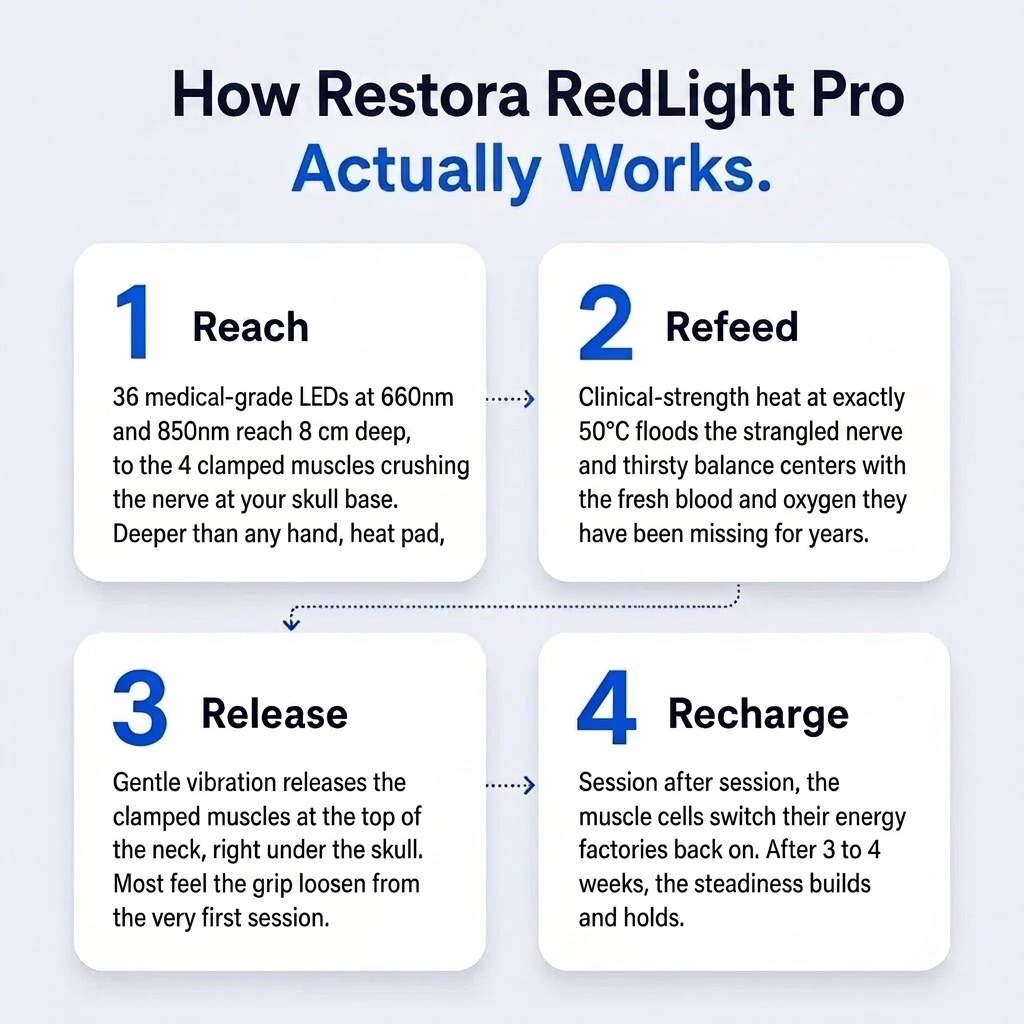 How Restora RedLight Pro works